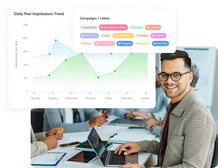 Most brands post and hope